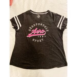 Plus Size Athleisure V Neck Top